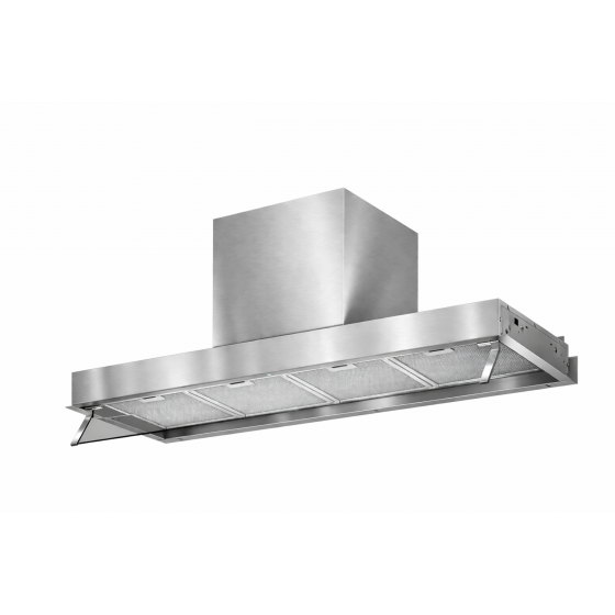 AIRFORCE F300 IX/A/120 120cm Inox Απορροφητήρας Εντοιχιζόμενος Τζάκι